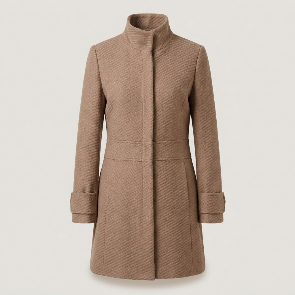 Cappotto con Abbottonatura Inglese