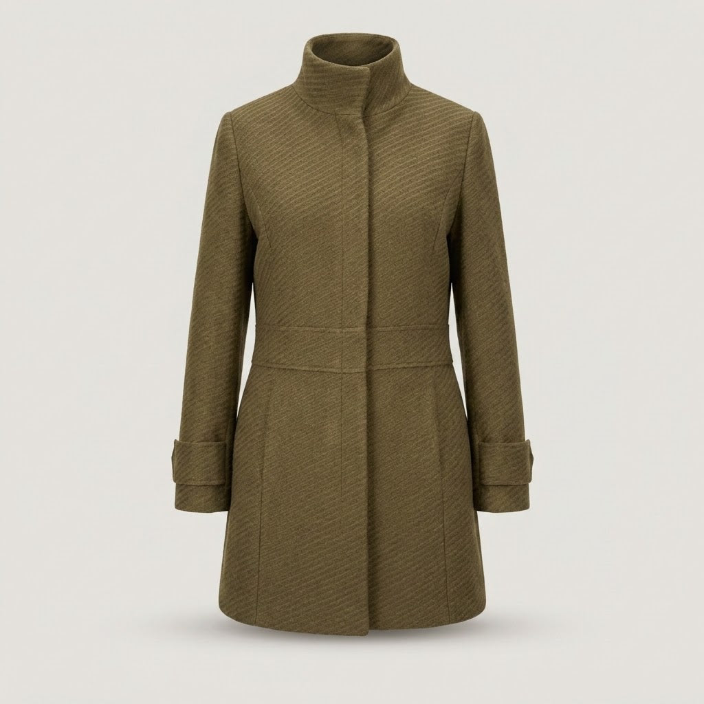 Cappotto con Abbottonatura Inglese