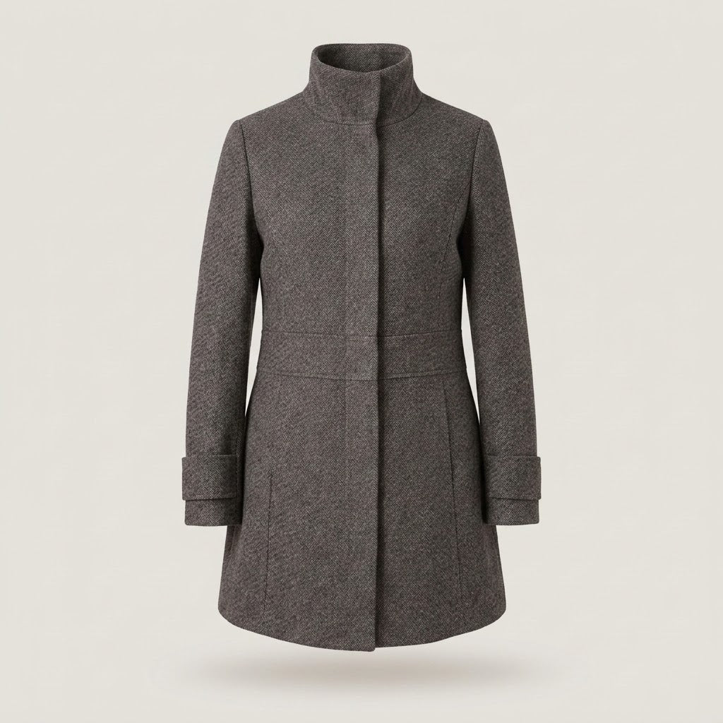 Cappotto con Abbottonatura Inglese